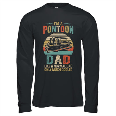 Dad Pontoon Captain Funny Lake Boat Boating Lake Fathers Day T-Shirt & Hoodie | Teecentury.com