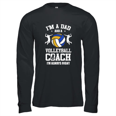 Dad Volleyball Im A Dad And A Volleyball Coach Funny T-Shirt & Hoodie | Teecentury.com