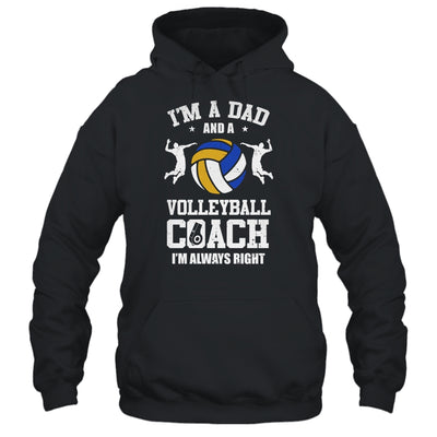 Dad Volleyball Im A Dad And A Volleyball Coach Funny T-Shirt & Hoodie | Teecentury.com