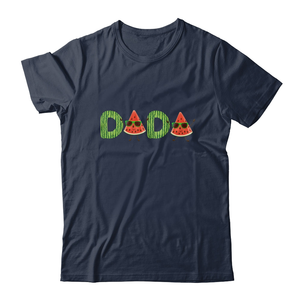 Dada Watermelon Funny Summer Fruit Dad Father's Day T-Shirt & Hoodie | Teecentury.com