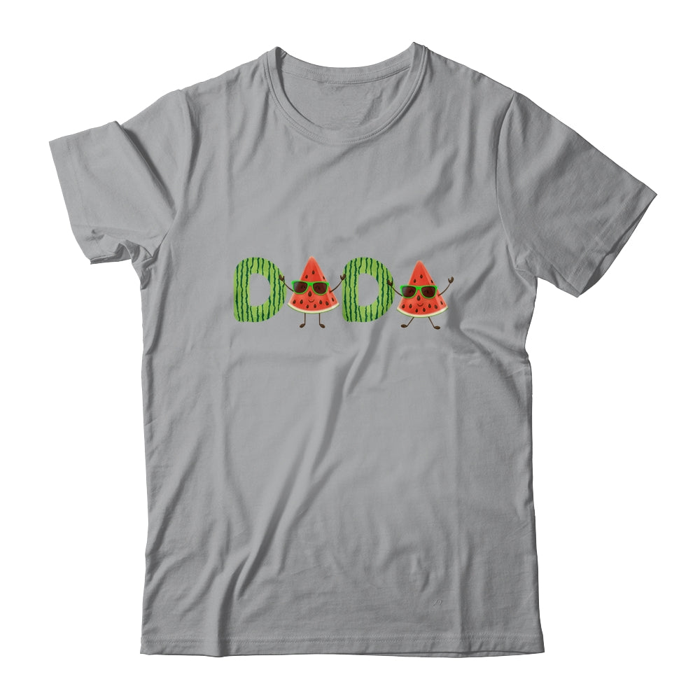 Dada Watermelon Funny Summer Fruit Dad Father's Day T-Shirt & Hoodie | Teecentury.com