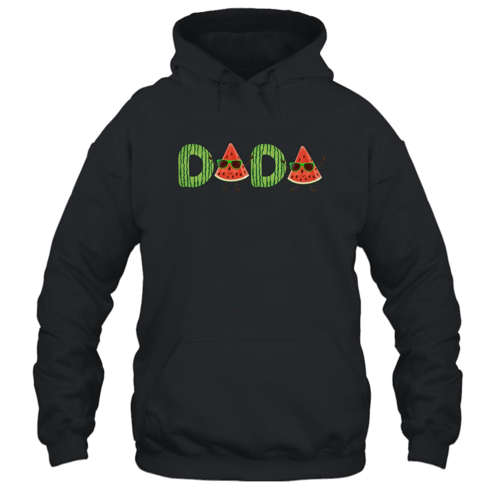 Dada Watermelon Funny Summer Fruit Dad Father's Day T-Shirt & Hoodie | Teecentury.com