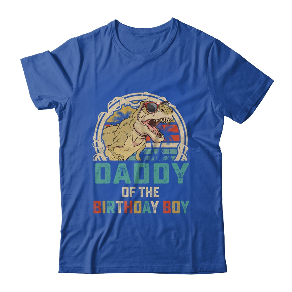 Daddy Dinosaur Of The Birthday Boy Matching Family Shirt & Hoodie | teecentury