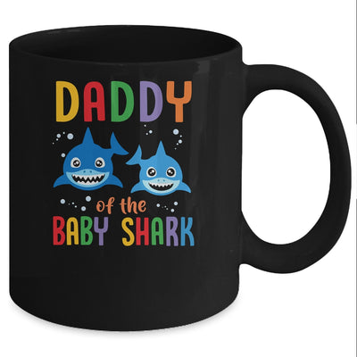 Daddy Of The Baby Shark Birthday Daddy Shark Mug Coffee Mug | Teecentury.com