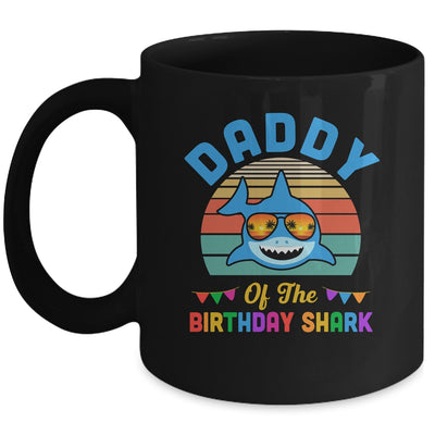 Daddy Of The Shark Birthday Dad Matching Family Mug | teecentury