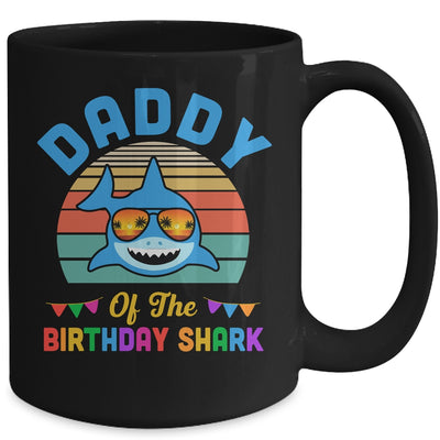 Daddy Of The Shark Birthday Dad Matching Family Mug | teecentury