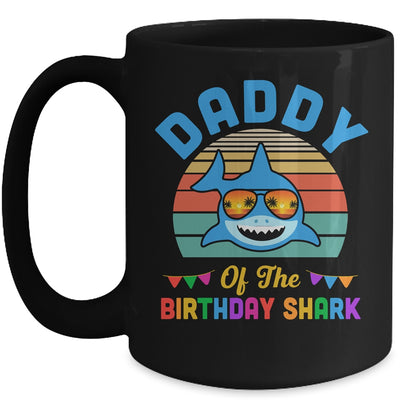 Daddy Of The Shark Birthday Dad Matching Family Mug | teecentury