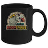 Daddysaurus T Rex Dinosaur Daddy Saurus Family Matching Mug Coffee Mug | Teecentury.com