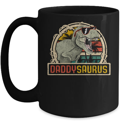 Daddysaurus T Rex Dinosaur Daddy Saurus Family Matching Mug Coffee Mug | Teecentury.com