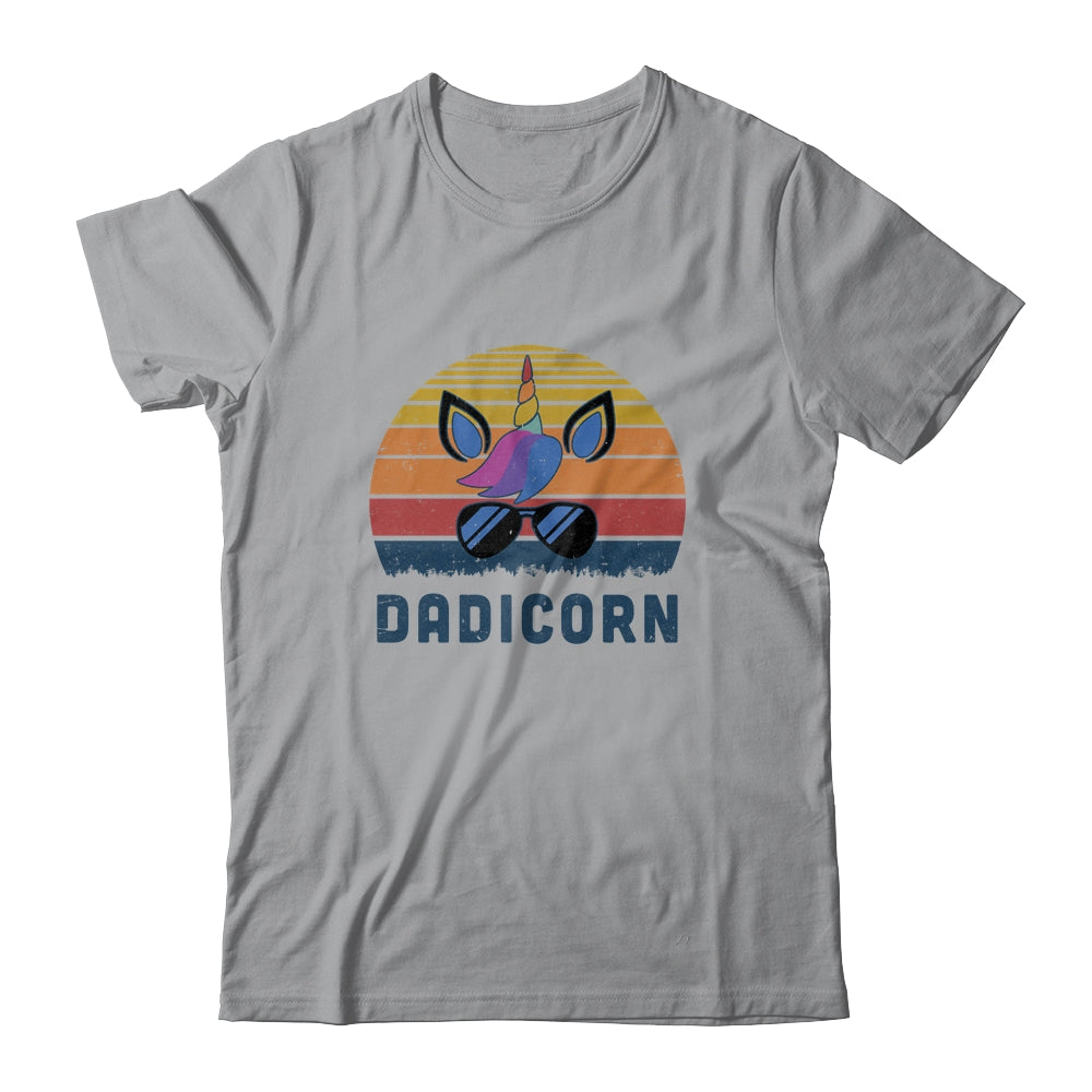 Dadicorn Funny Unicorn Dad And Baby Fathers Day T-Shirt & Hoodie | Teecentury.com