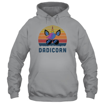 Dadicorn Funny Unicorn Dad And Baby Fathers Day T-Shirt & Hoodie | Teecentury.com