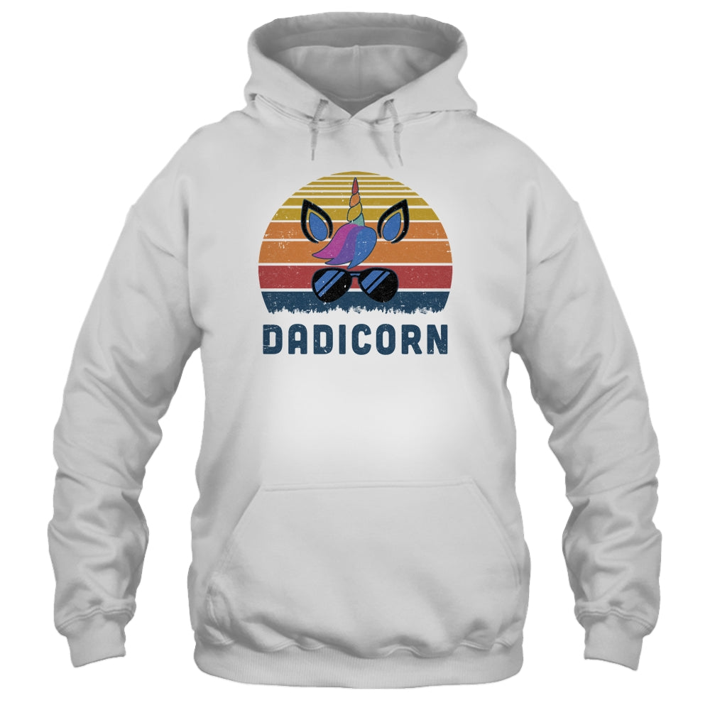 Dadicorn Funny Unicorn Dad And Baby Fathers Day T-Shirt & Hoodie | Teecentury.com