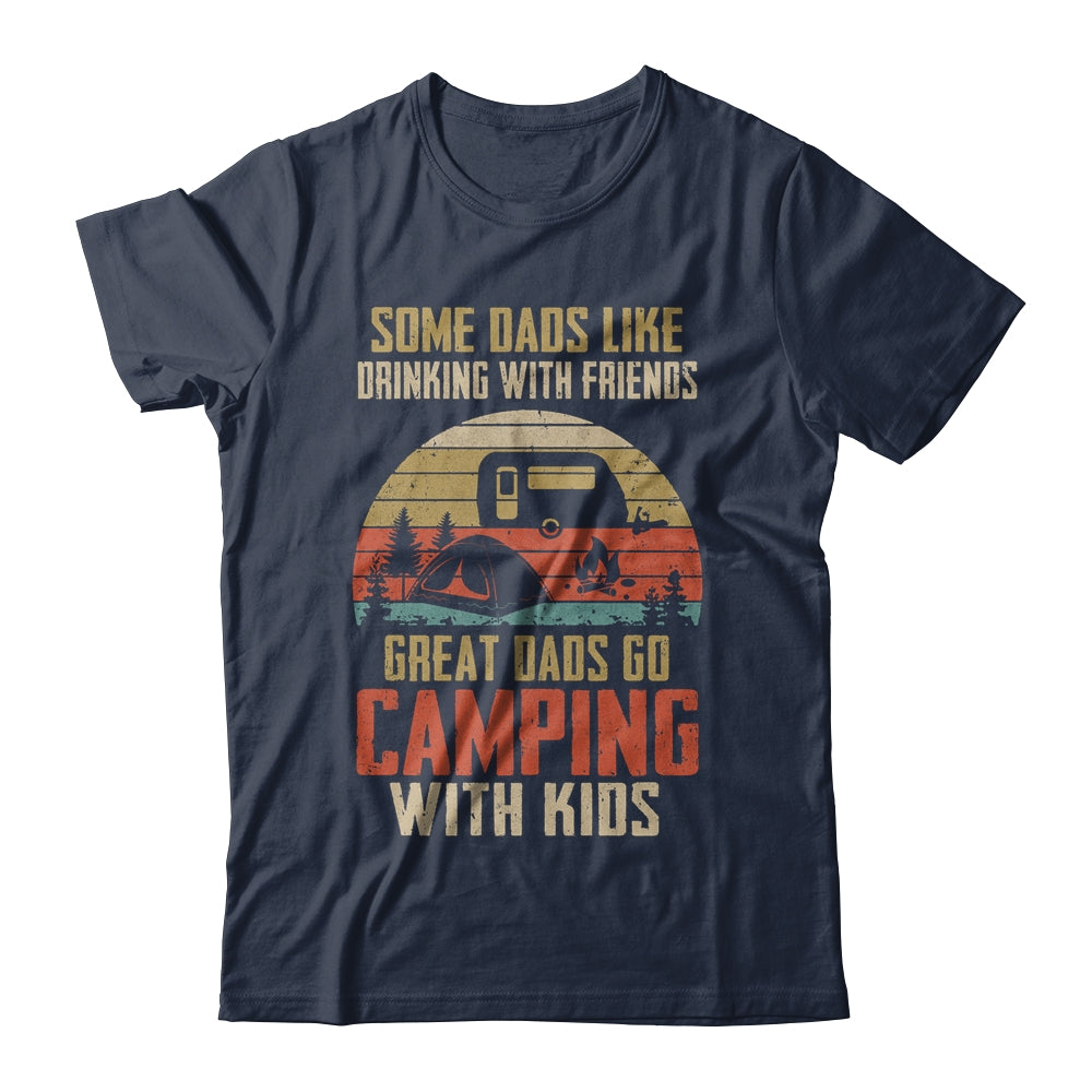 Dads Like Drinking Great Dads Go Camping With Kids T-Shirt & Hoodie | Teecentury.com