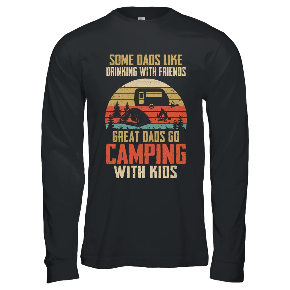 Dads Like Drinking Great Dads Go Camping With Kids T-Shirt & Hoodie | Teecentury.com