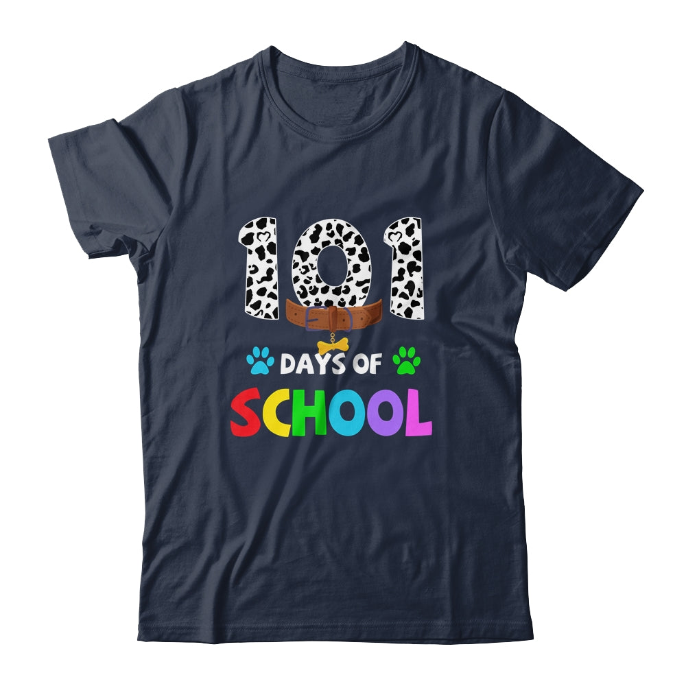 Dalmation Dog 101 Days Of School Teachers Kids Gift T-Shirt & Hoodie | Teecentury.com