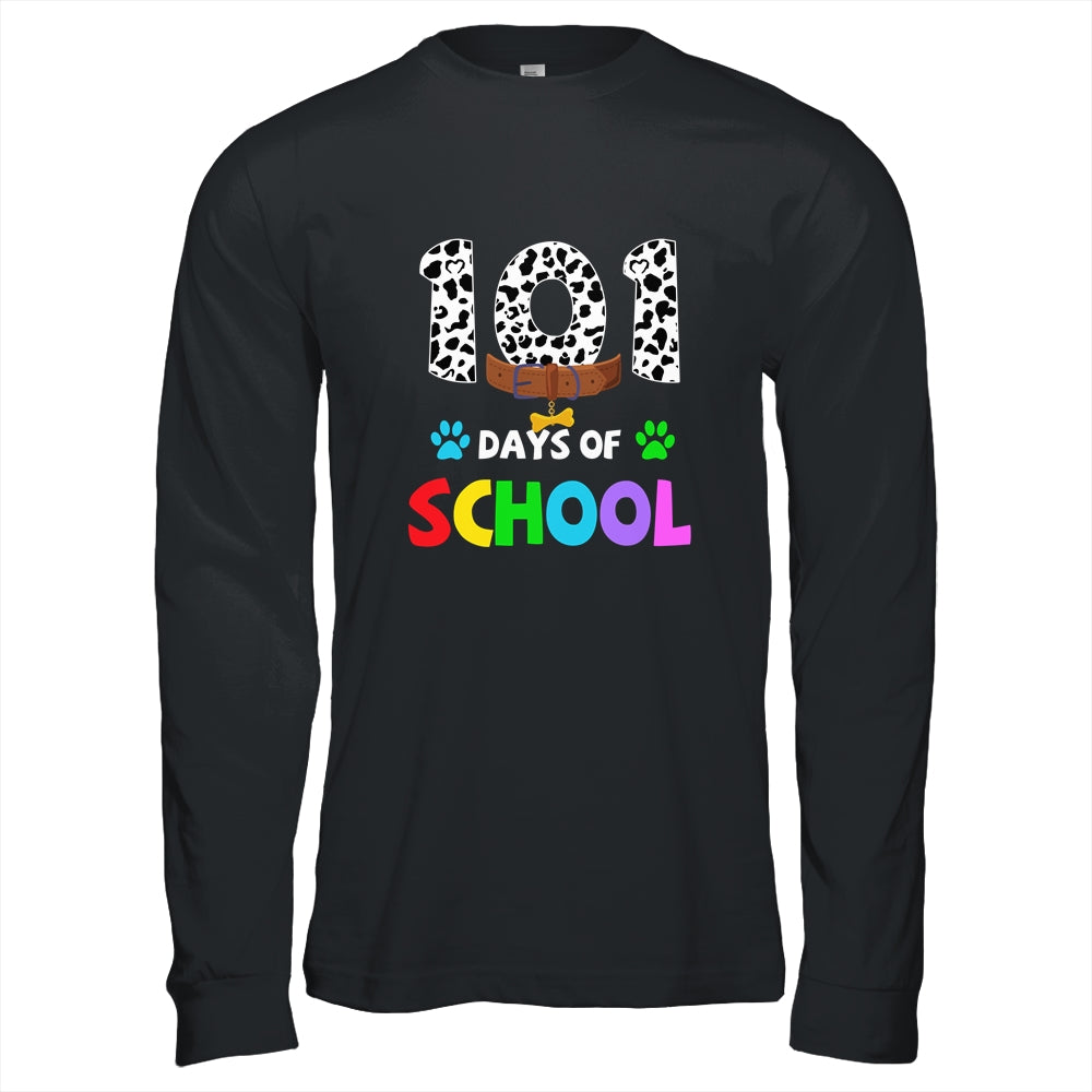 Dalmation Dog 101 Days Of School Teachers Kids Gift T-Shirt & Hoodie | Teecentury.com
