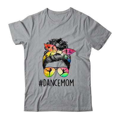 Dance Mom Messy Bun Hair Funny Mothers Day Shirt & Tank Top | teecentury