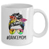 Dance Mom Messy Bun Hair Funny Mothers Day Mug | teecentury