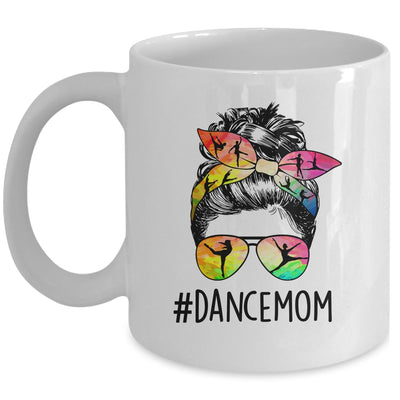 Dance Mom Messy Bun Hair Funny Mothers Day Mug | teecentury