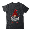 Dancing Gnome Buffalo Plaid Matching Christmas Pajama Gift T-Shirt & Sweatshirt | Teecentury.com