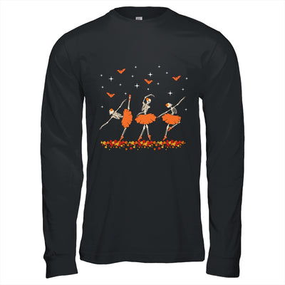 Dancing Skeleton Ballerina Ballet Dance Halloween Women Girl Shirt & Hoodie | teecentury