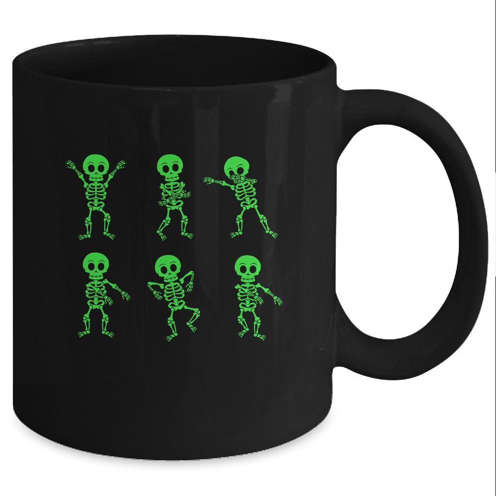 Dancing Skeletons Dance Challenge Boys Girl Kids Halloween Mug Coffee Mug | Teecentury.com