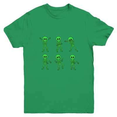 Dancing Skeletons Dance Challenge Boys Girl Kids Halloween Youth Youth Shirt | Teecentury.com