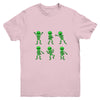Dancing Skeletons Dance Challenge Boys Girl Kids Halloween Youth Youth Shirt | Teecentury.com