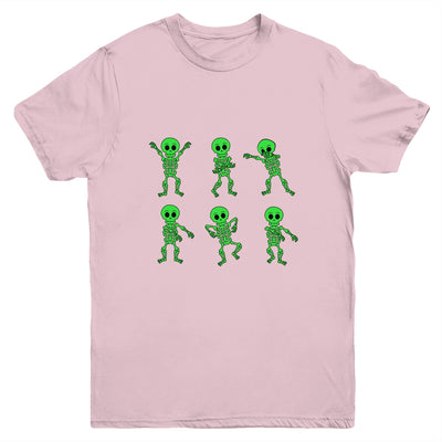 Dancing Skeletons Dance Challenge Boys Girl Kids Halloween Youth Youth Shirt | Teecentury.com