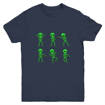 Dancing Skeletons Dance Challenge Boys Girl Kids Halloween Youth Youth Shirt | Teecentury.com
