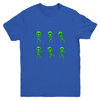 Dancing Skeletons Dance Challenge Boys Girl Kids Halloween Youth Youth Shirt | Teecentury.com