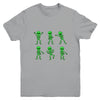 Dancing Skeletons Dance Challenge Boys Girl Kids Halloween Youth Youth Shirt | Teecentury.com