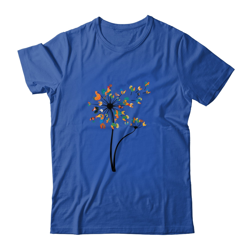 Dandelion Chicken Flower Floral Chickens Tree Lover T-Shirt & Hoodie | Teecentury.com