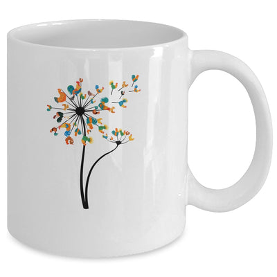 Dandelion Chicken Flower Floral Chickens Tree Lover Mug Coffee Mug | Teecentury.com