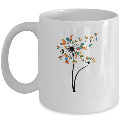 Dandelion Chicken Flower Floral Chickens Tree Lover Mug Coffee Mug | Teecentury.com