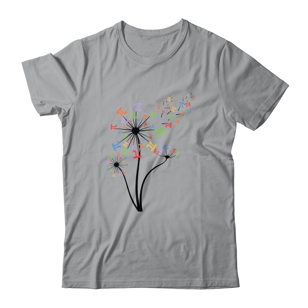 Dandelion Pi Day Flower Floral Pi Day Tree Lover T-Shirt & Tank Top | Teecentury.com