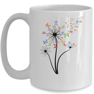 Dandelion Pi Day Flower Floral Pi Day Tree Lover Mug Coffee Mug | Teecentury.com