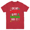 Dear Santa My Brother Did It For Matching Christmas Groovy Youth Shirt | teecentury