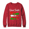 Dear Santa They Are The Naughty Ones Christmas Xmas T-Shirt & Sweatshirt | Teecentury.com