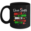 Dear Santa They Are The Naughty Ones Christmas Xmas Mug Coffee Mug | Teecentury.com