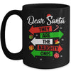 Dear Santa They Are The Naughty Ones Christmas Xmas Mug Coffee Mug | Teecentury.com