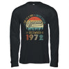 December 1972 Vintage 50 Years Old Retro 50th Birthday T-Shirt & Hoodie | Teecentury.com