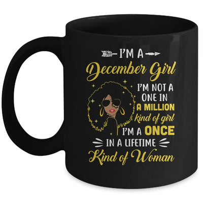 December Birthday Gifts I'm A Queen Black Women Girl Mug Coffee Mug | Teecentury.com