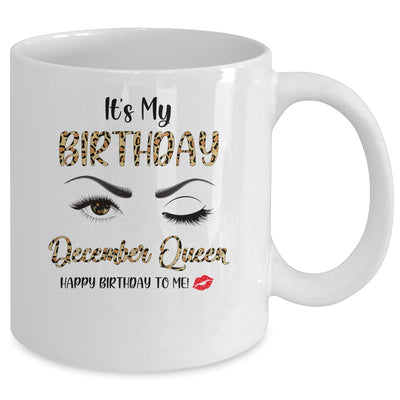 December Birthday Leopard It's My Birthday December Queen Mug Coffee Mug | Teecentury.com