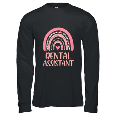 Dental Assistant Cute Pink Rainbow Nurse Day T-Shirt & Hoodie | Teecentury.com