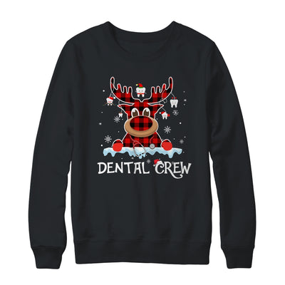 Dental Crew Reindeer And Tooth Dentist Christmas Gift T-Shirt & Sweatshirt | Teecentury.com