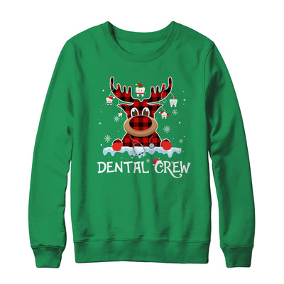 Dental Crew Reindeer And Tooth Dentist Christmas Gift T-Shirt & Sweatshirt | Teecentury.com