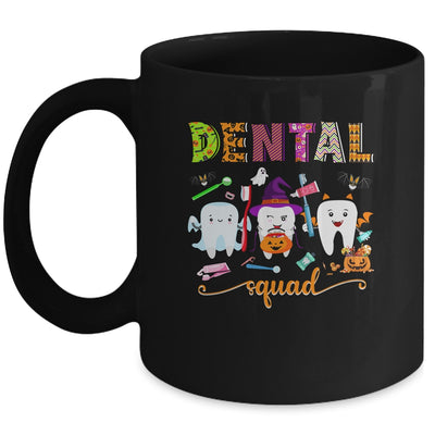 Dental Dentist Halloween Boos Crew Mug Coffee Mug | Teecentury.com