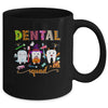 Dental Dentist Halloween Boos Crew Mug Coffee Mug | Teecentury.com