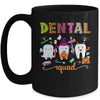 Dental Dentist Halloween Boos Crew Mug Coffee Mug | Teecentury.com